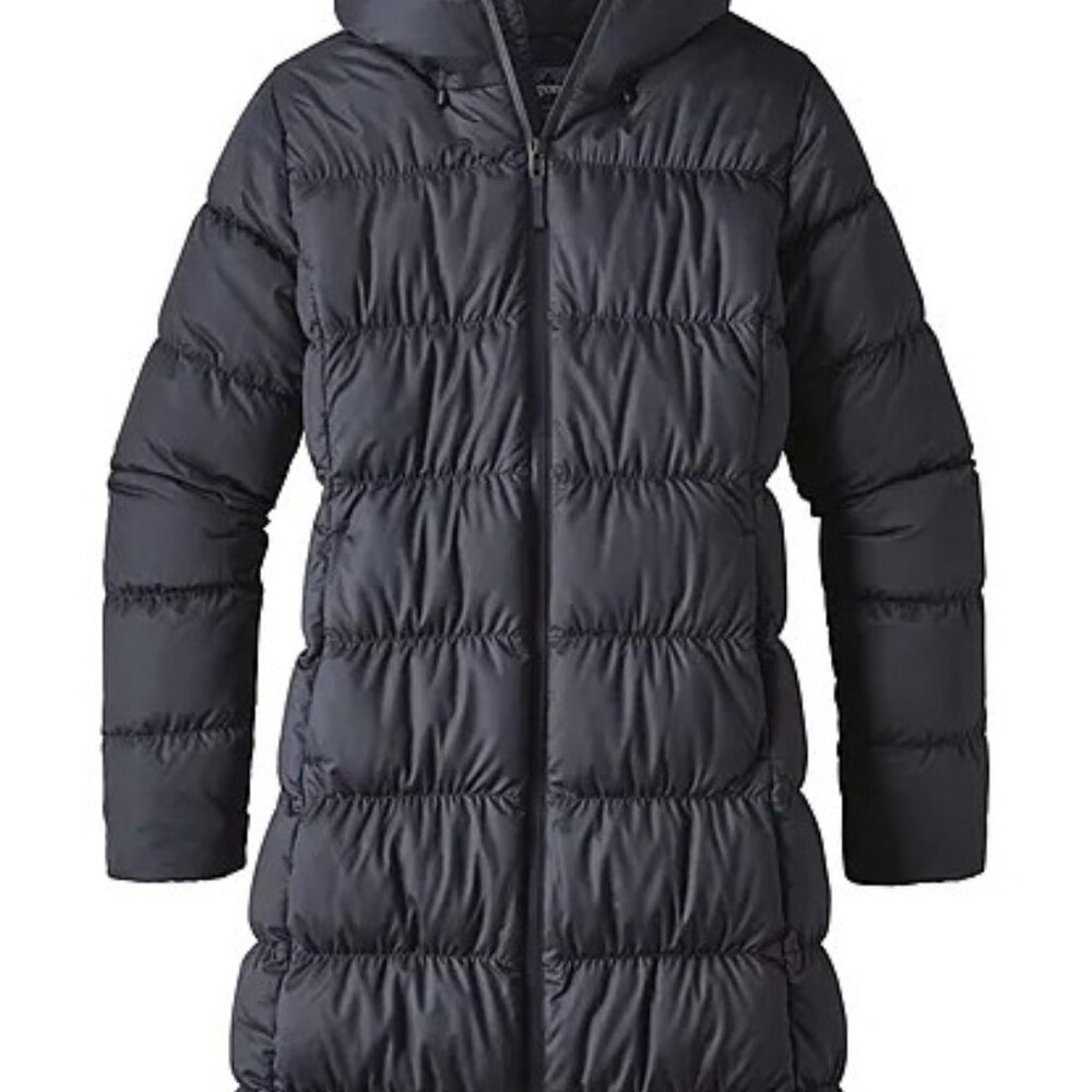 Patagonia Women's Navy Puffer Jacket - Picture 5 of 15